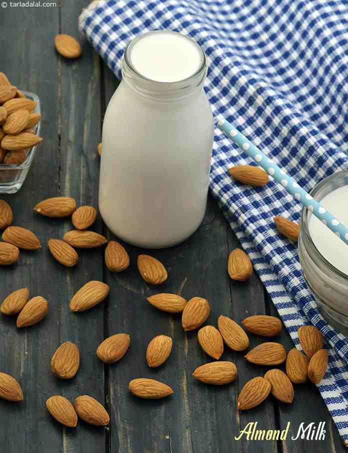 Almond Milk, Homemade Pure Almond Milk