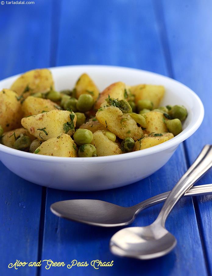 Aloo and Green Peas Chaat