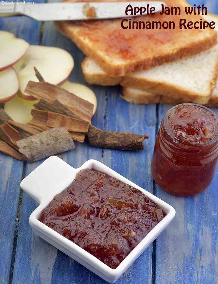 Apple Jam with Cinnamon Recipe, Vegan and Gluten Free