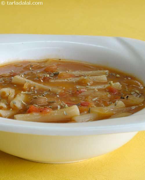Bean and Pasta Soup ( Italian Recipe)