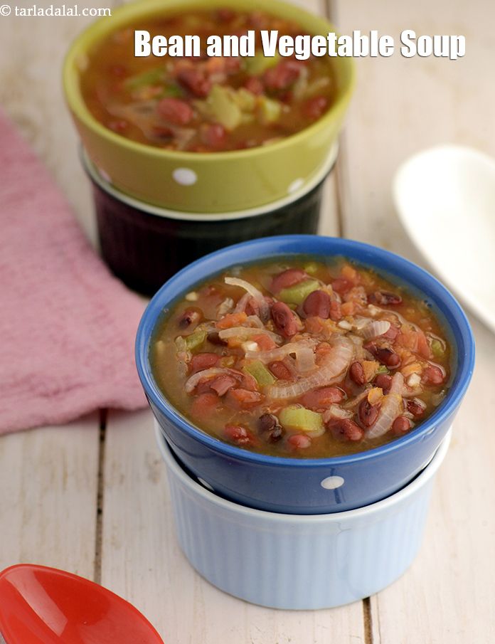 Bean and Tomato Soup ( Low Cholesterol)