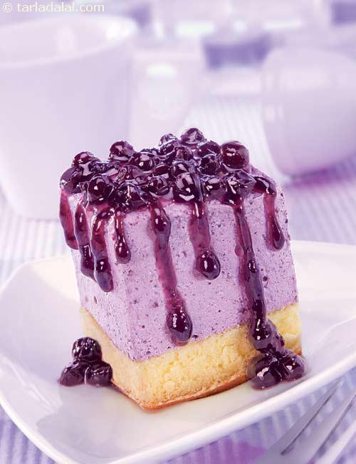 Cheesecake blueberry