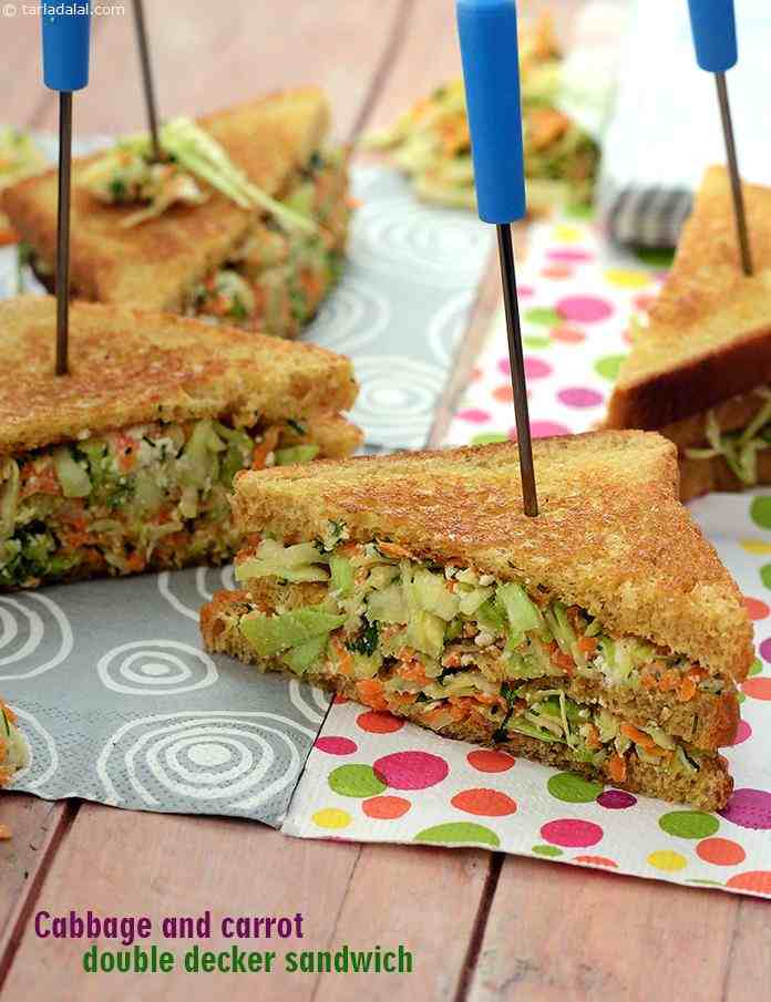 Paneer and cheese perk up the protein quotient of this toasted vegetable sandwich. Packed with bone-strengthening calcium, this is also a great option for children. Enjoy it with a glass of fresh juice to kick start the day!