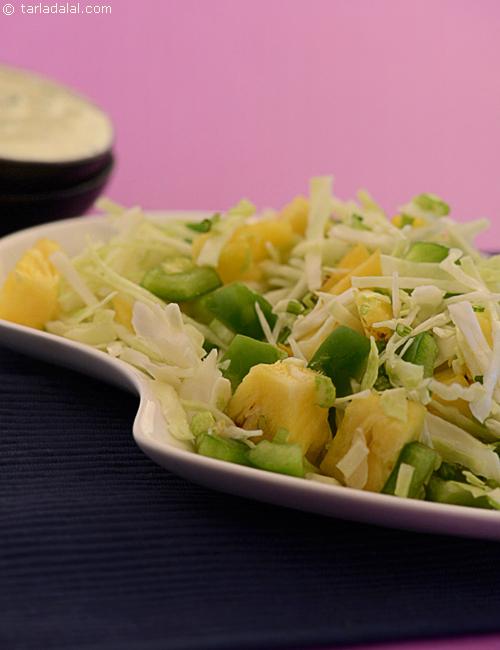 Cabbage and Pineapple Salad simple and tasty.