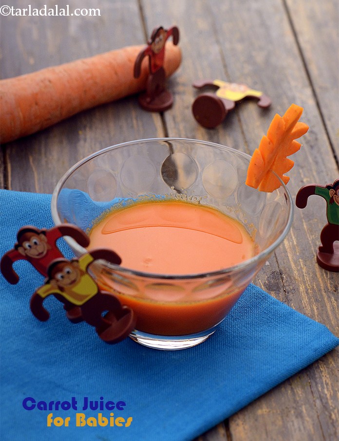 Carrot Juice ( Baby and Toddler)
