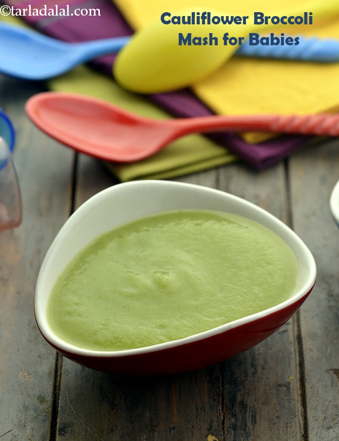 Cauliflower and Broccoli Puree ( Baby and Toddler)