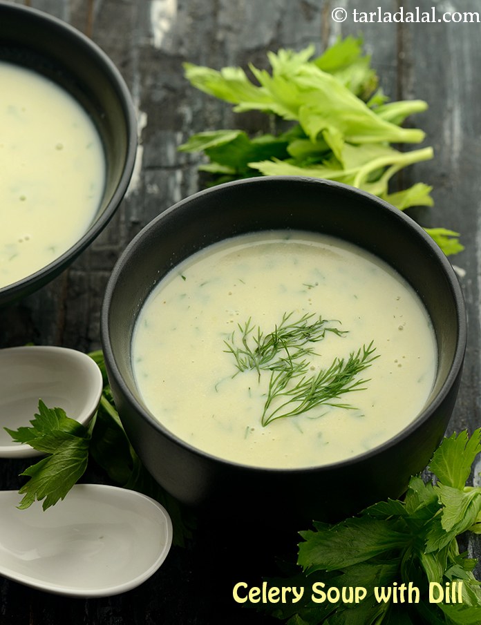 Celery Soup with Dill