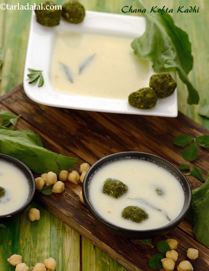 With a bouquet of healthy ingredients including curds, fenugreek, spinach and kabuli chana, the Chana Kofta Kadhi gives your meal a protein and calcium boost.