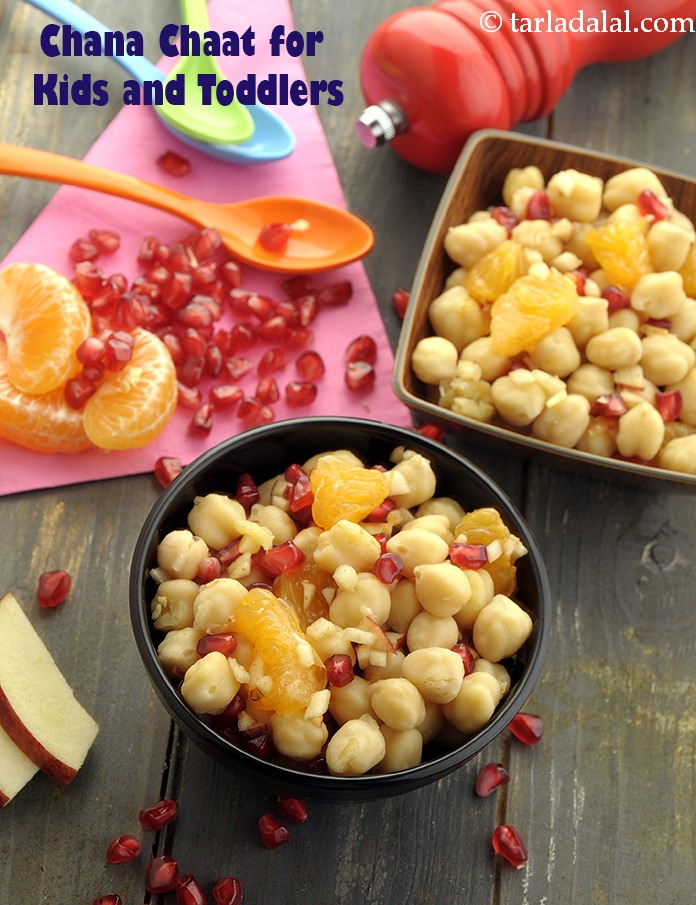 Chana Salad for Kids and Toddlers