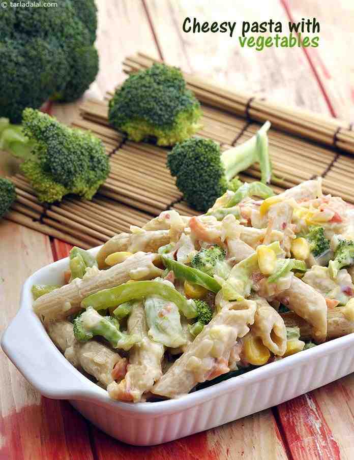 Cheesy Pasta with Vegetables