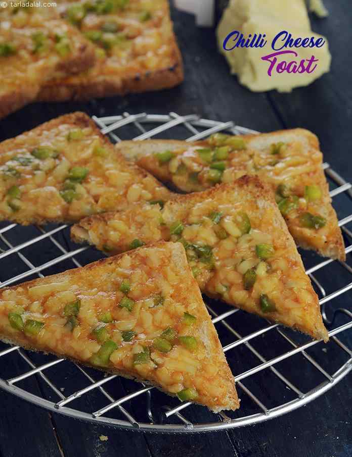 Chilli-cheese Toast (  Cooking with Kids)
