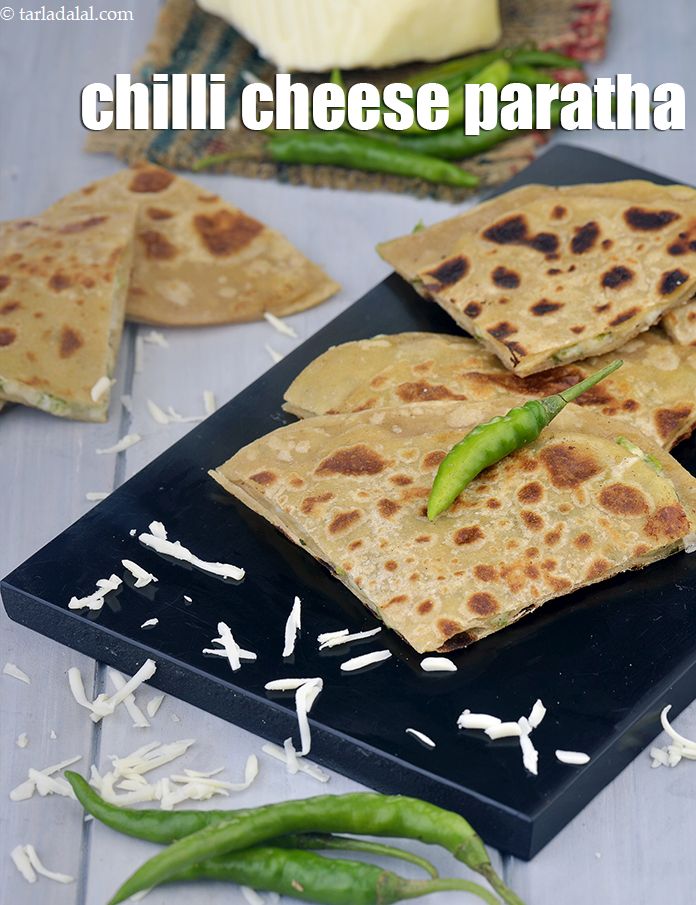 Chilli Cheese Paratha