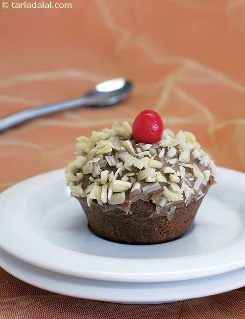 Choco Almond Cupcake ( Cupcakes Recipe)