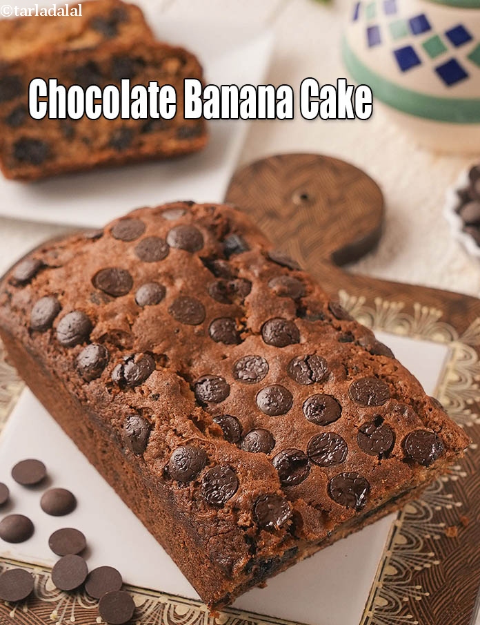 Chocolate Banana Cake Using Eggs