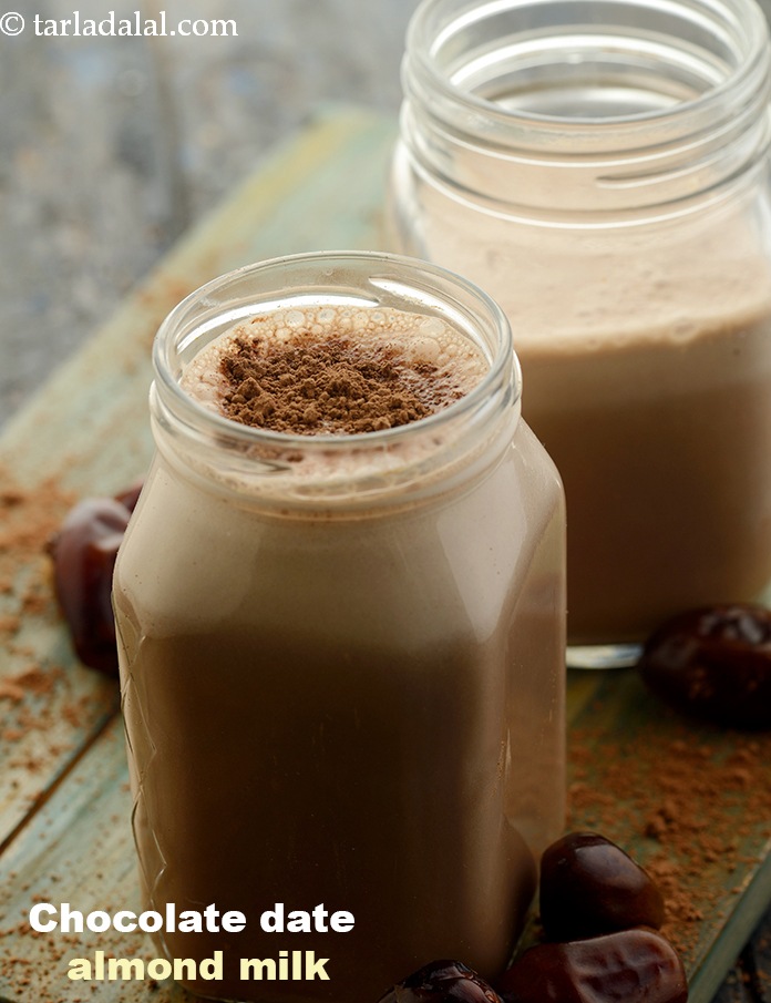 Chocolate Date Almond Milk