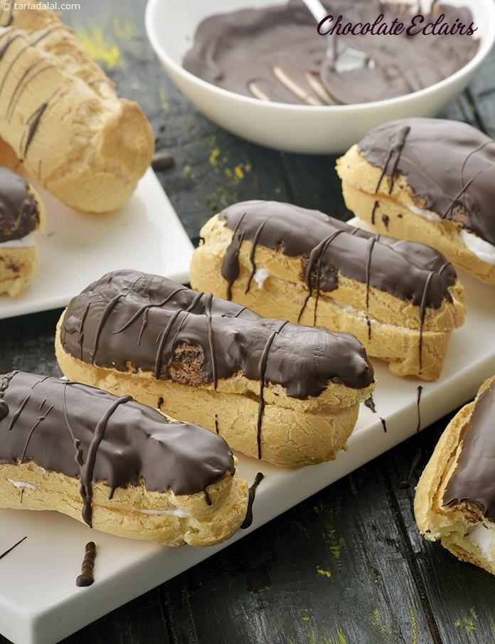 Chocolate Eclairs, French Pastry