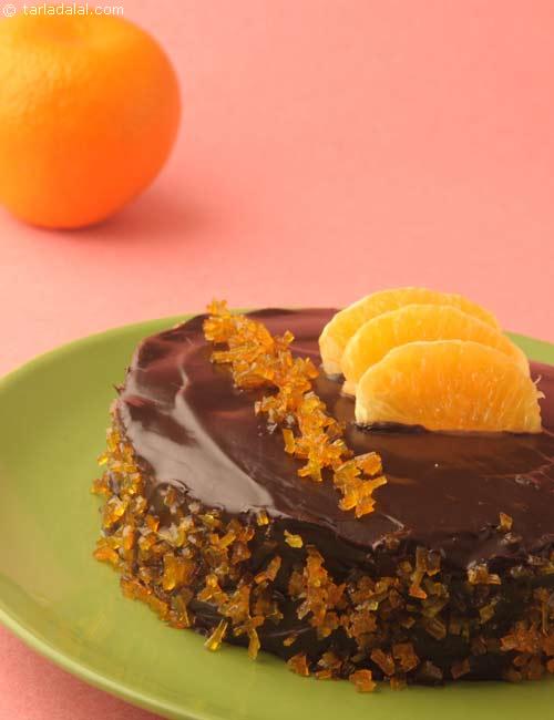 Chocolate Orange Mousse Cake is just exotic, chocolate and candied orange peel gives it a zesty classic flavour.
