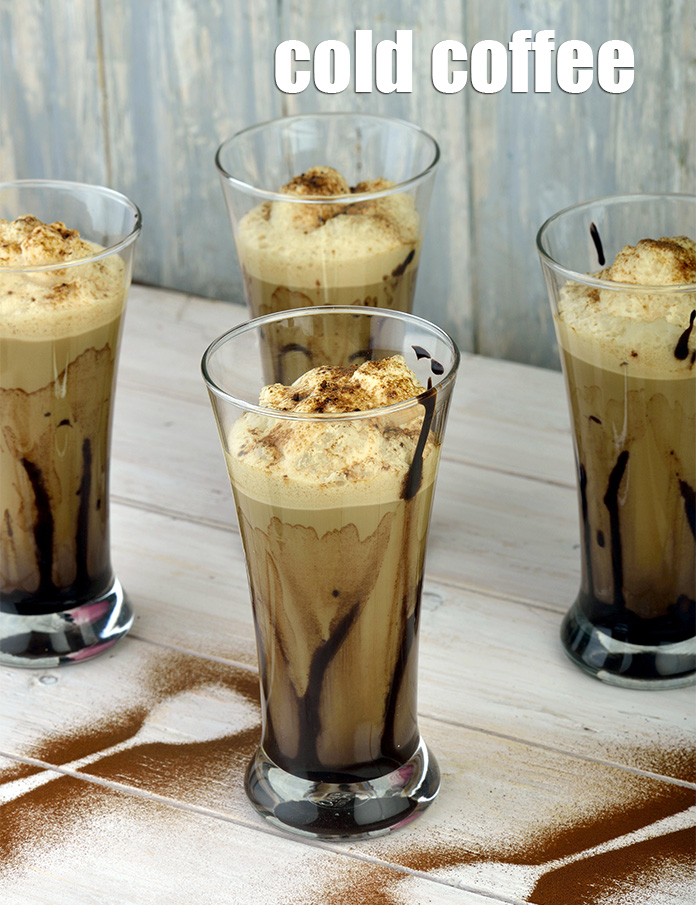 Cold Coffee Recipe, Frothy Cold Coffee Recipe