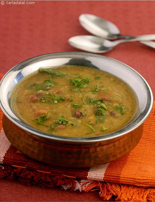 Darbari Dal, a combination of dal and veggies is flavoured with spices like ginger-garlic paste, green chillies, garam masala is sure to appeal to you. All the dals used are full of nutrients hence making this dal a healthy treat.
