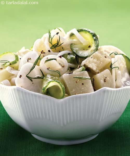 Dill Cucumber Salad ( Soups and Salads Recipe )