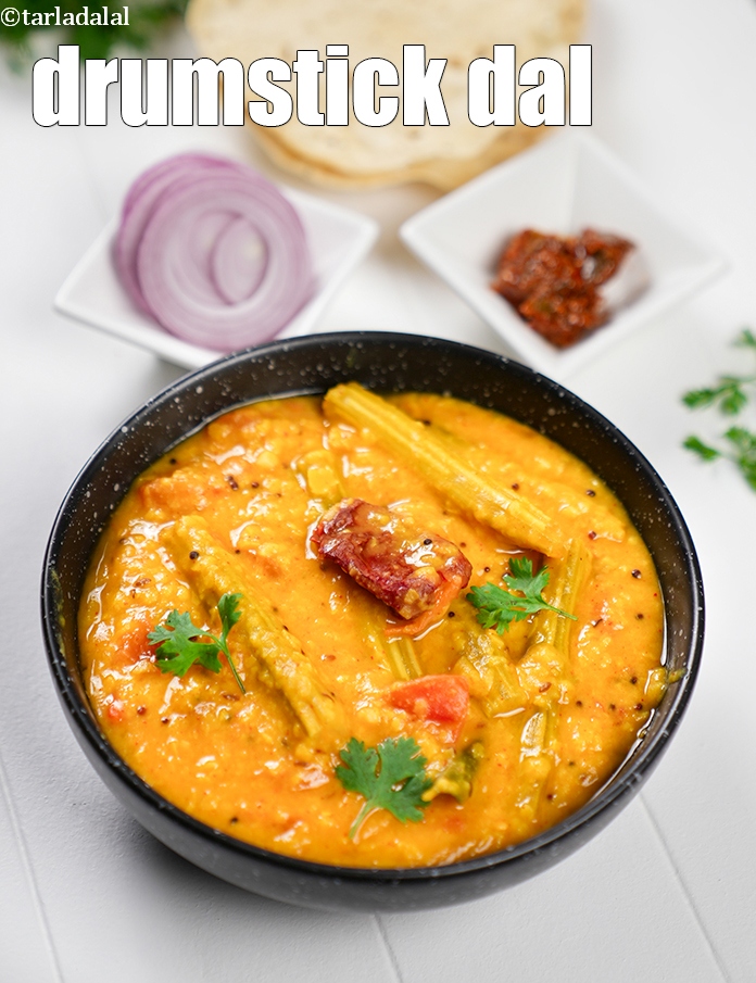 Drumstick Dal, South Indian Style Dal