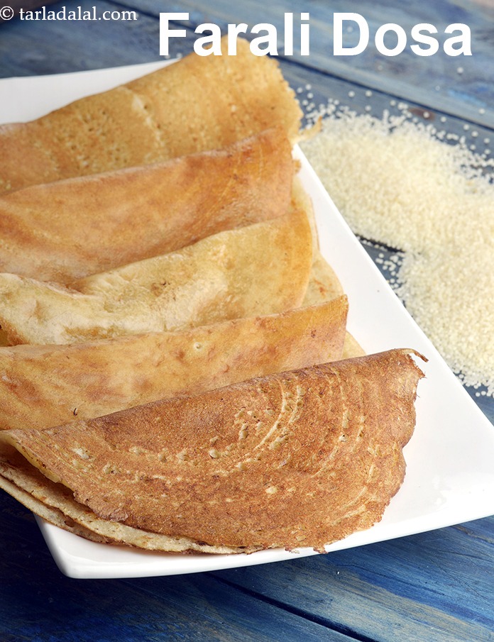 Farali Dosa, Faral Foods Recipe - How To Make Farali Dosa, Faral Foods