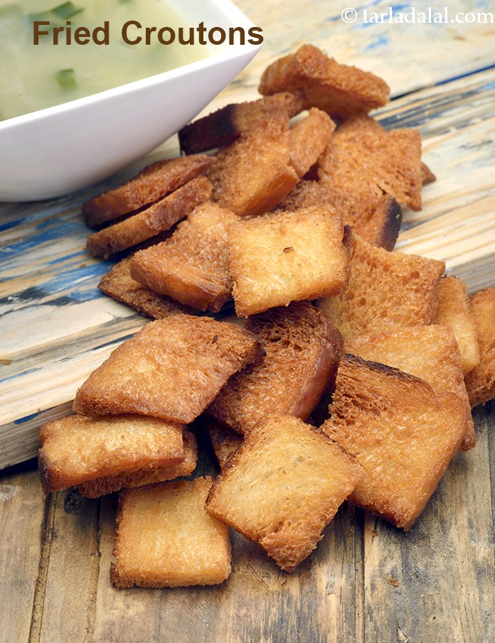 Fried Croutons, Homemade Crouton Recipe