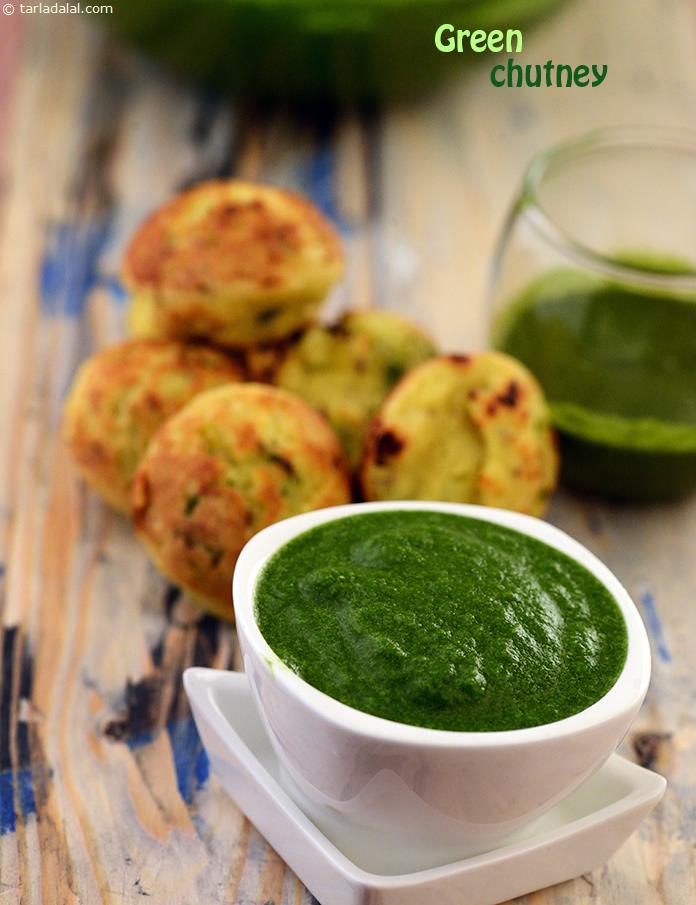 Green Chutney ( Jain Recipe )
