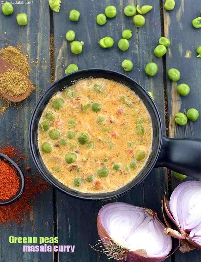 Green Peas Masala Curry ( Quick Recipe)