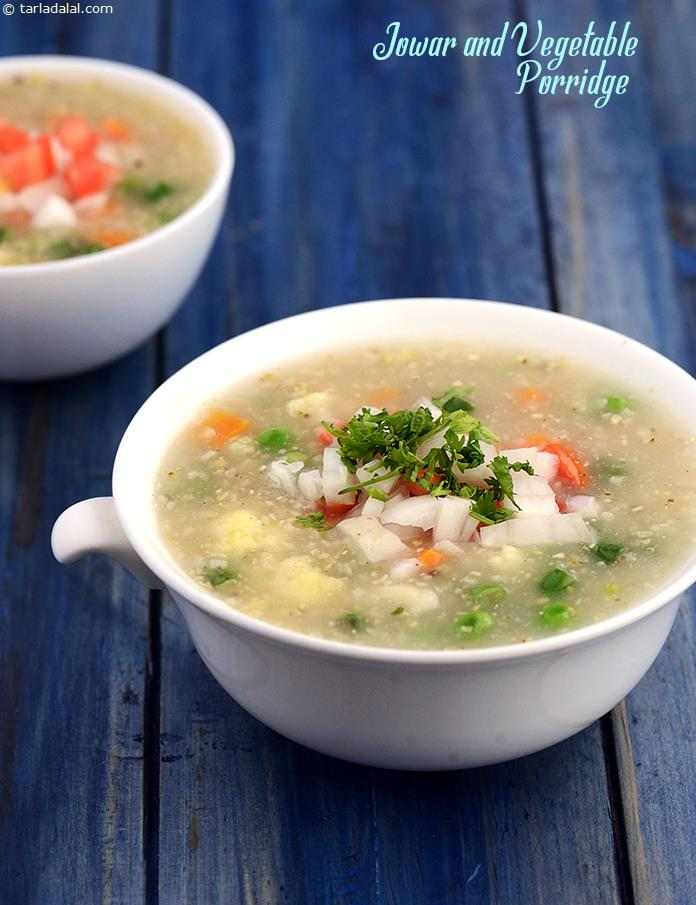 jowar vegetable porridge | healthy jowar upma for weight loss | sorghum ...