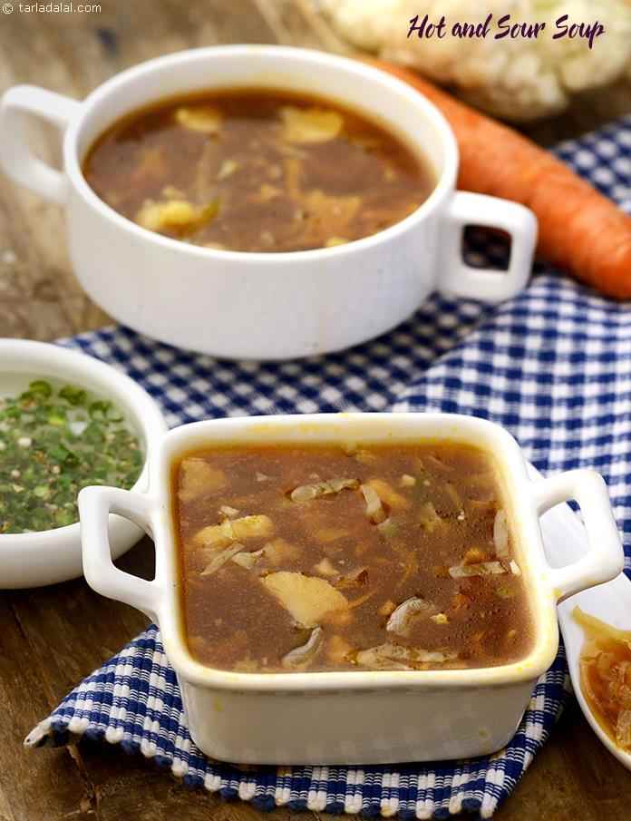 Hot and Sour Soup ( Mumbai Roadside Recipes )