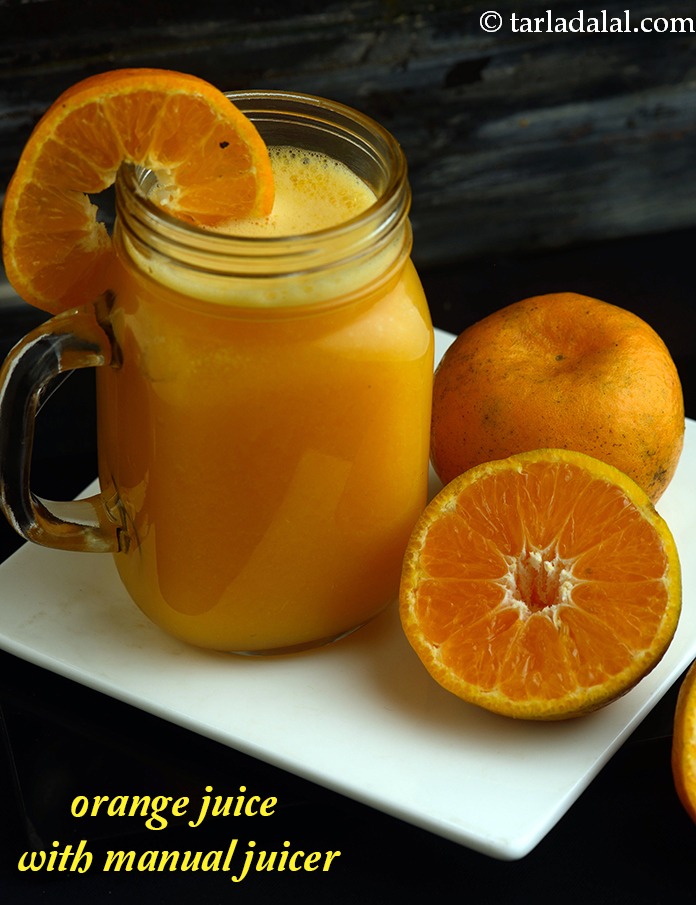 How To Make Orange Juice At Home, Orange Juice in Juicer, Mixer, Blender