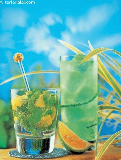 Lemon and Mint Muddle ( Party Drinks )
