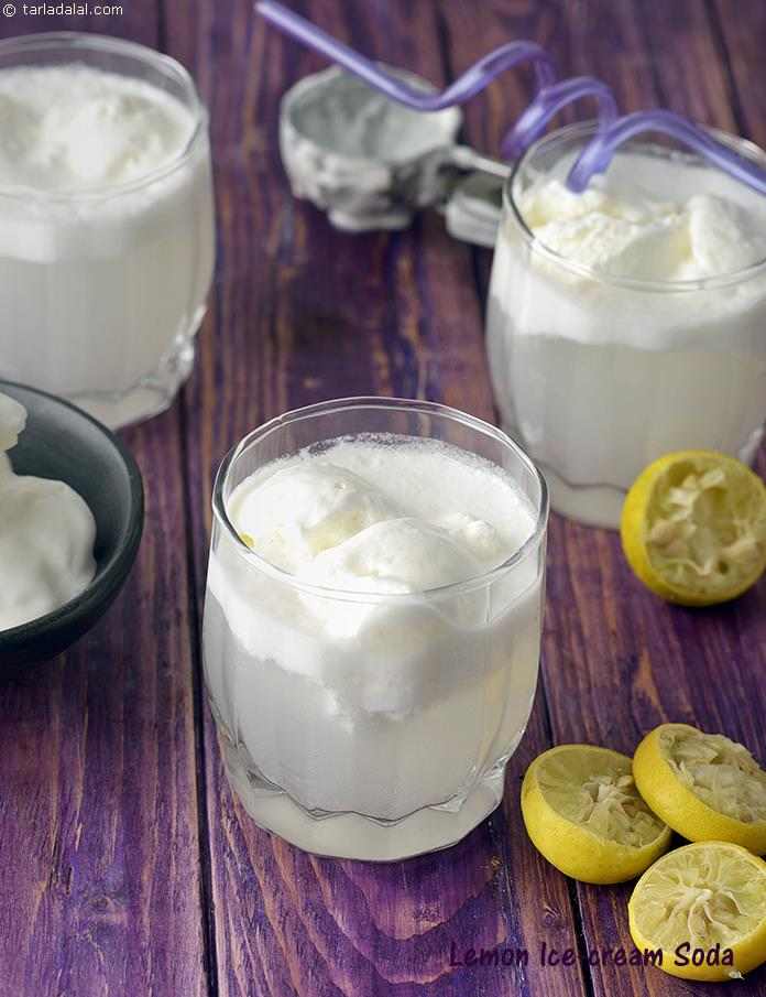 Lemon Ice- Cream Soda