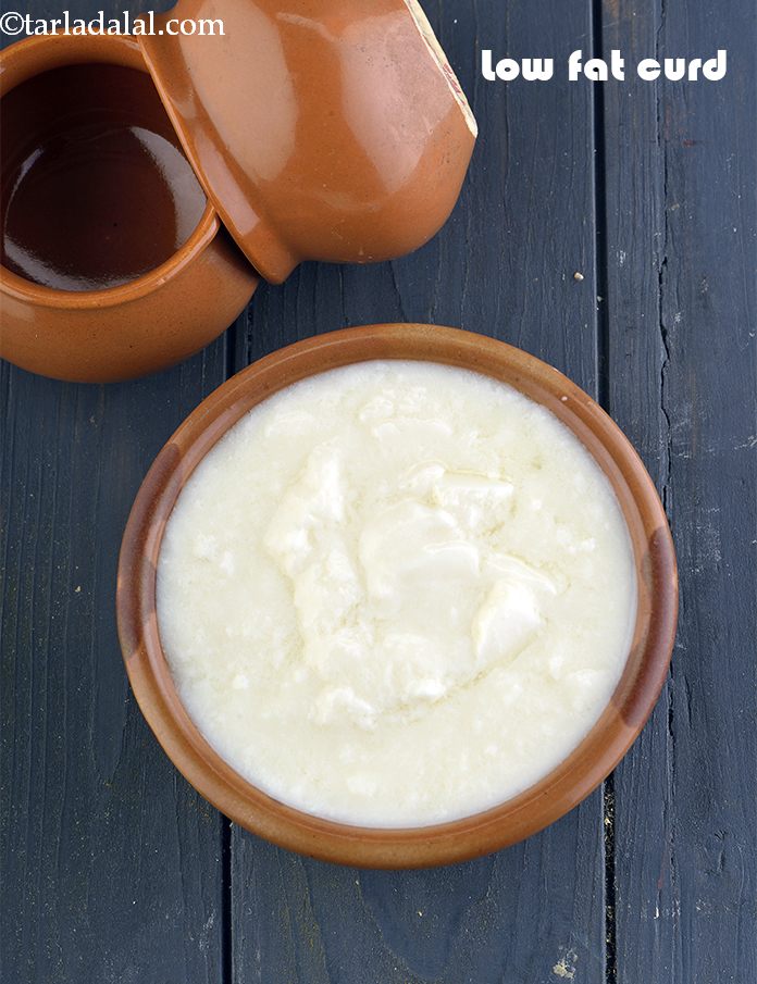 Low Fat Curds ( How To Make Low Fat Curds)