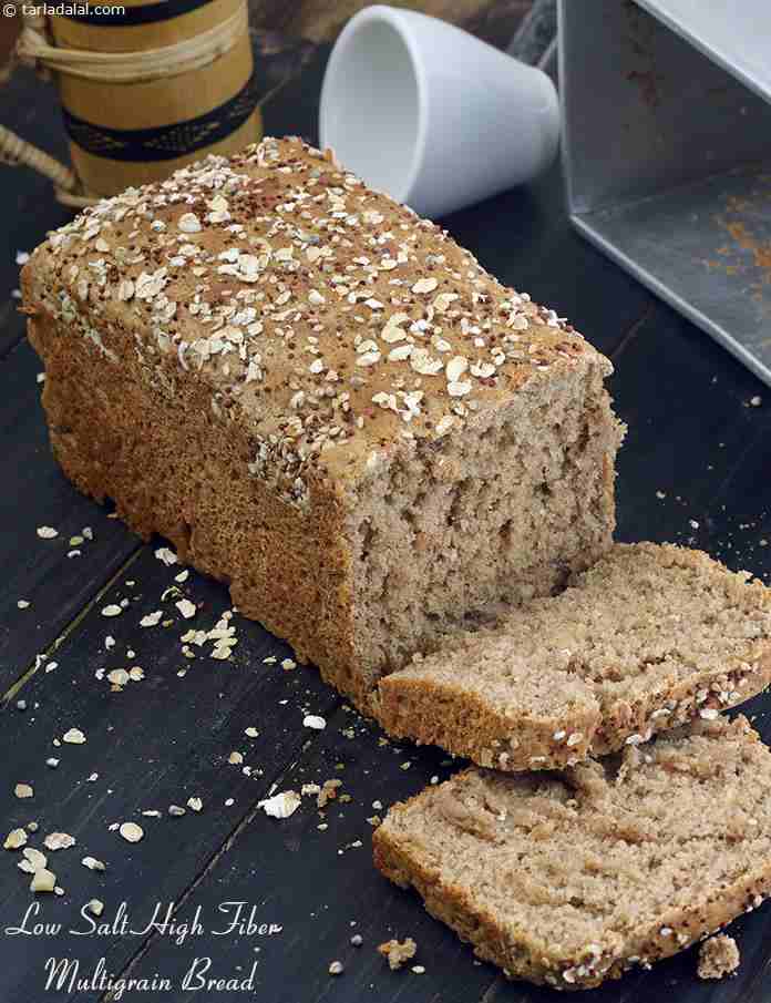 Low Salt High Fiber Multigrain Bread