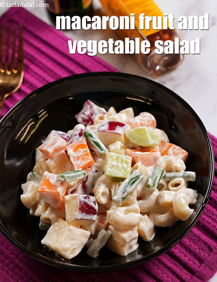 Macaroni Fruit and Vegetable Salad