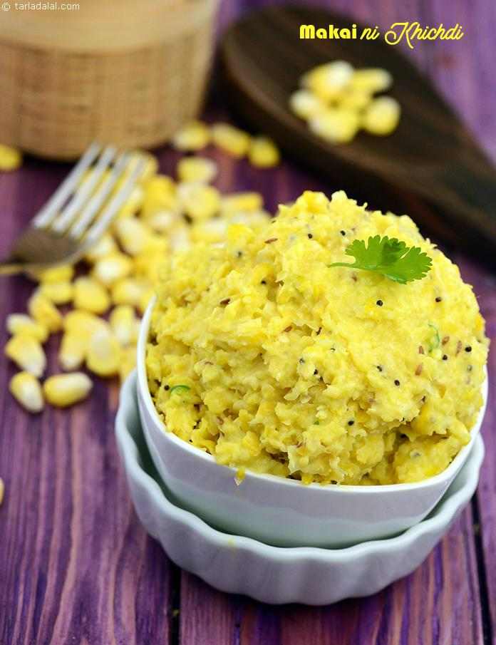 Makai ni Khichdi (  Corn Recipe)