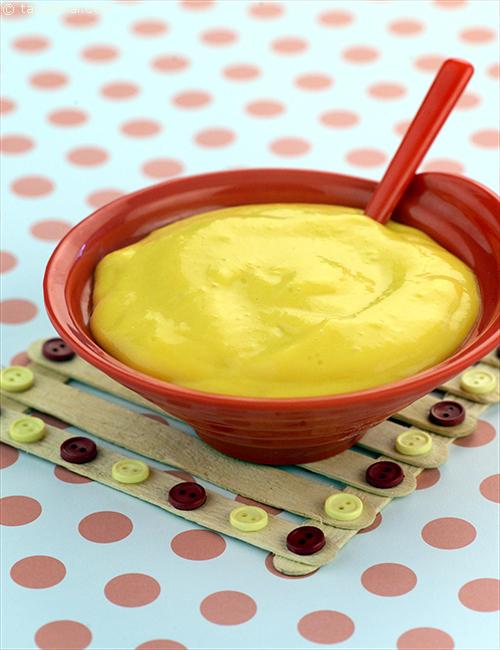 Mango and Coconut Purée, as a variation you can occasionally serve your baby a purée of chopped mango and chopped tender coconut flesh.