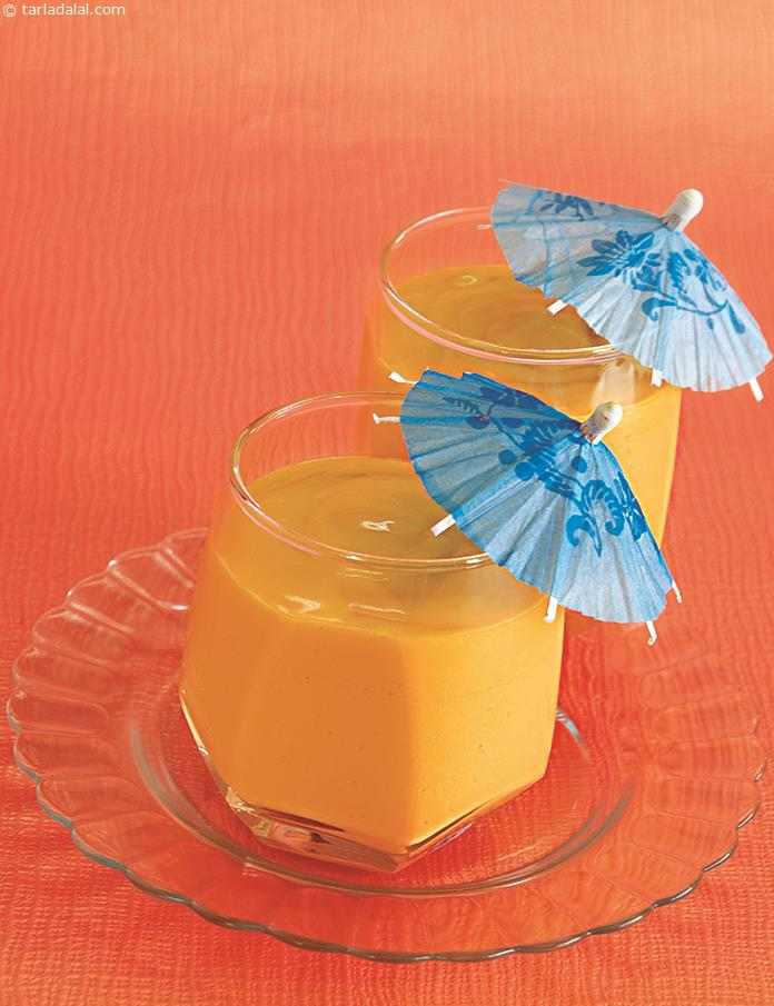 Mango and Orange Smoothie ( Burgers and Smoothie Recipe)
