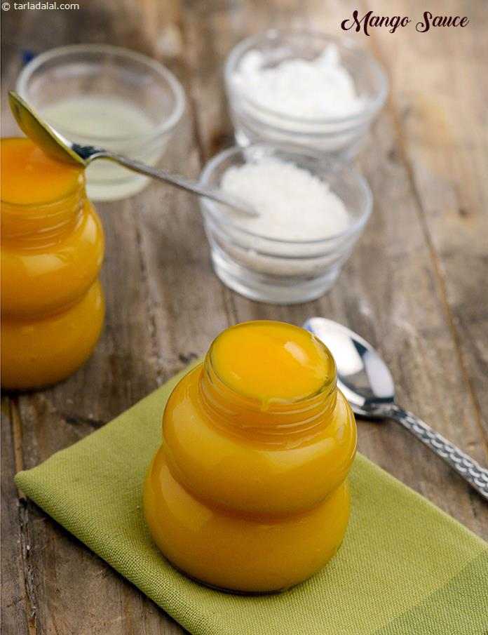 This sweet and tangy Mango Sauce is sure to add immense excitement to any culinary creation! Dab it on a cheesecake, or pour it over ice-cream. Blend it with chilled milk, or serve it with fresh cream. Use it to dress your crunchy salad! 