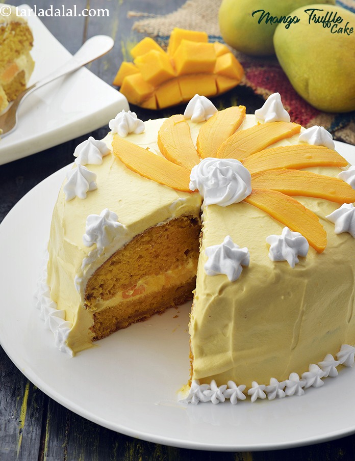 Eggless Mango Cake Recipe  Aromatic Essence