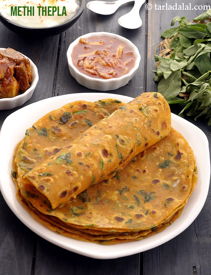 Gujarati Methi Thepla Recipe