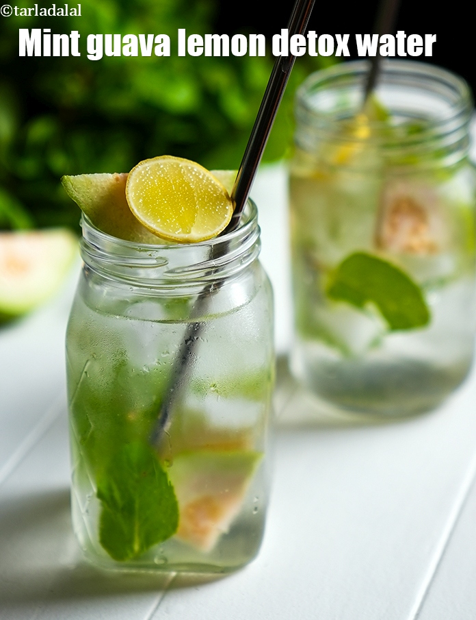 Minty Guava Infused Water