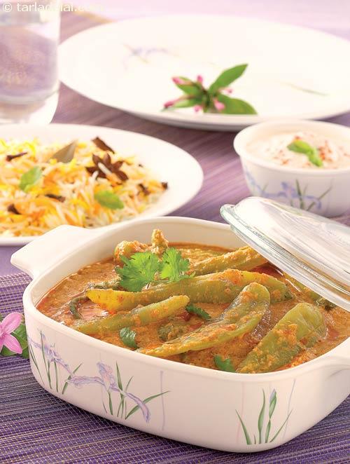Mirch ka Salan, a Hyderabadi  spicy curry, with tantalizing taste and flavour. 