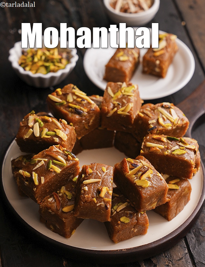 Mohanthal ( Gujarati Recipe)