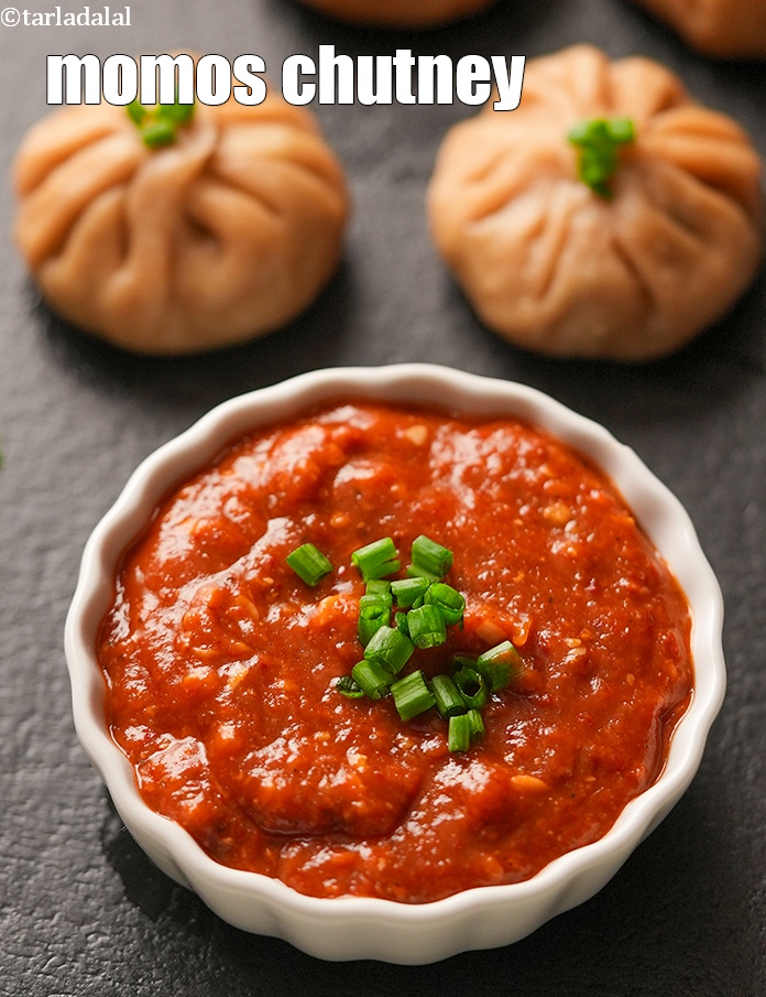 momos chutney recipe | momo sauce | momos red chutney