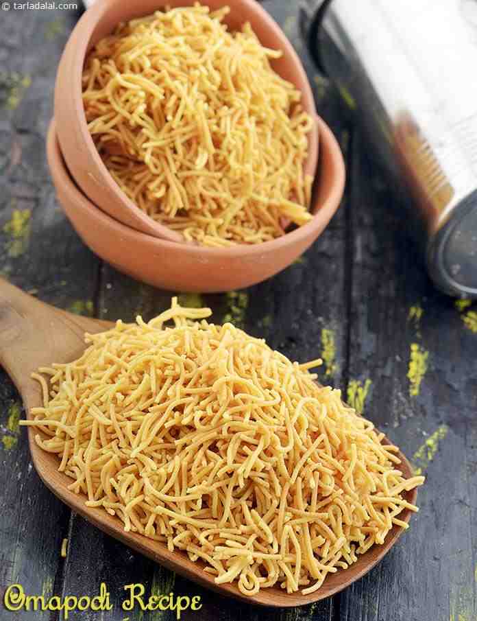 Omapodi Recipe, South Indian Plain Sev Diwali Snack