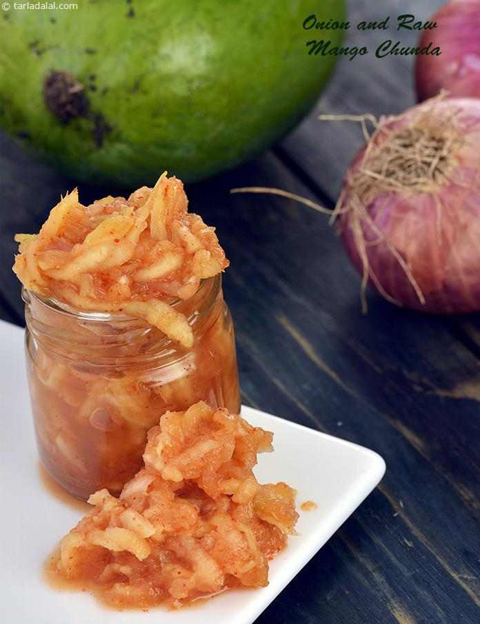 Onion and Raw Mango Chunda,  Kaanda Aur Kairi ka Choonda