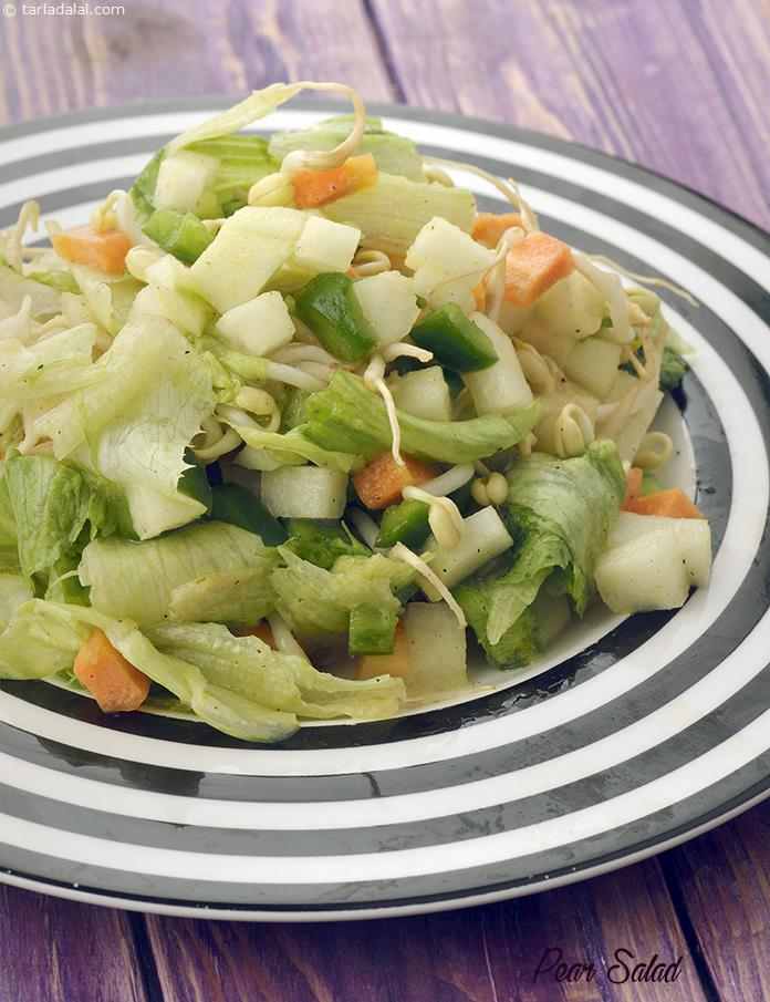 Pear Salad, Pear and Vegetable Salad